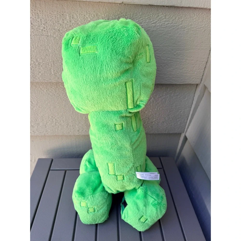 Minecraft Creeper Plush Jinx Mojang Green Large 19 Inch Stuffed Toy - BM